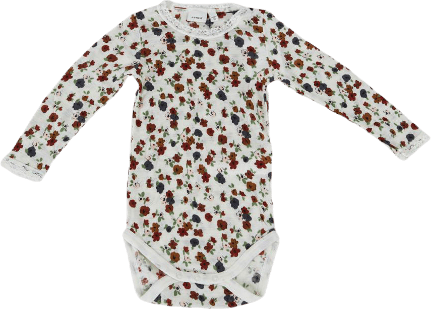 Wang Wool Needle Ls Body White, Unisex, Apparels, base layers, White, 68