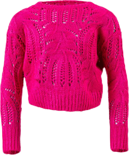 Nikaj LS Short Knit Pink