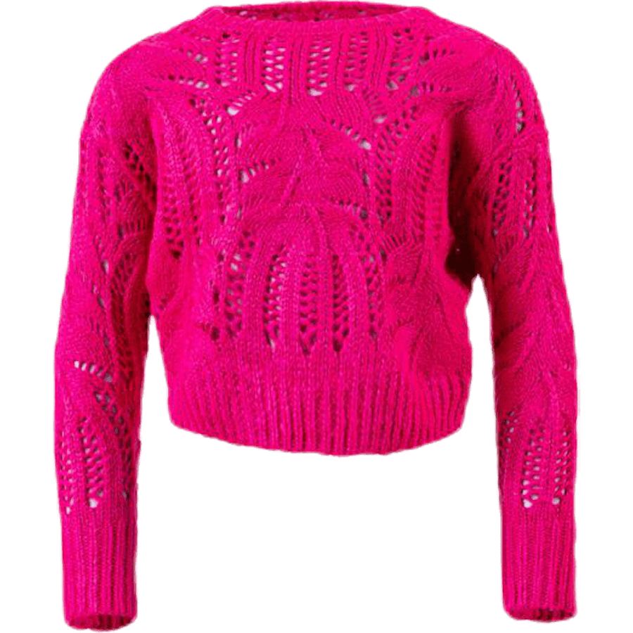 Nikaj LS Short Knit Pink
