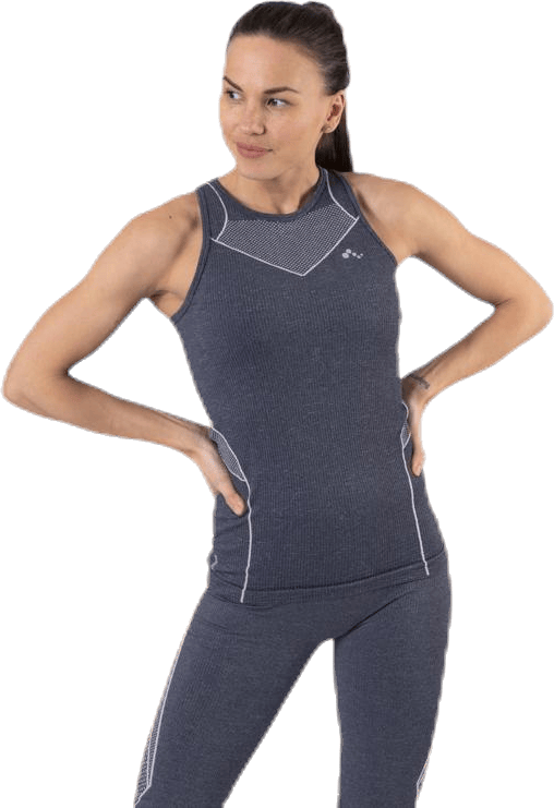 Fifi Life Slim Circular Sl Tank Blue