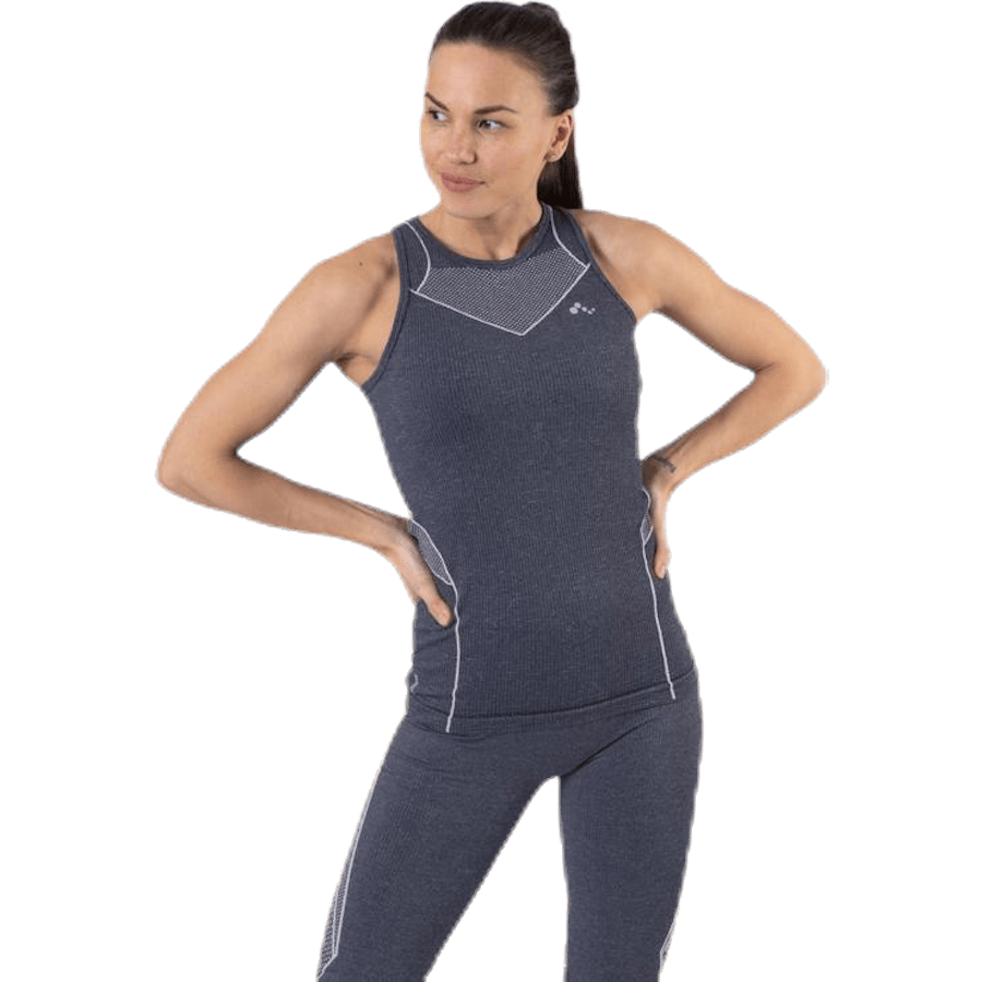 Fifi Life Slim Circular Sl Tank Blue