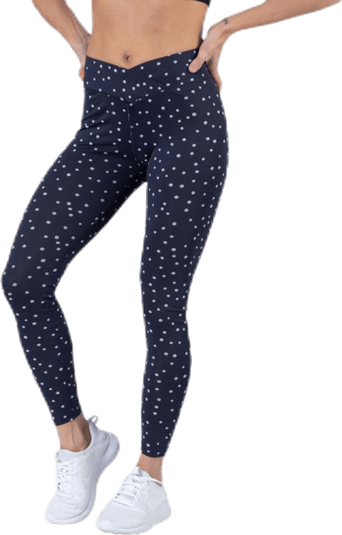 Francesca Aop Hw Training Tights Blue - Bild 4