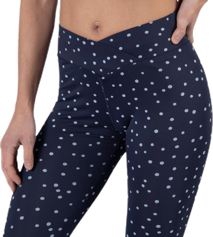 Francesca Aop Hw Training Tights Blue - Bild 5