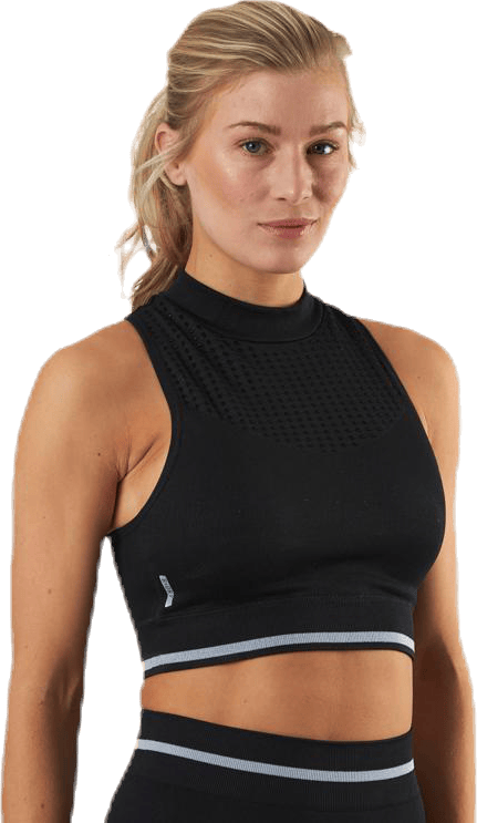 Aila Circular Sports Top Black - Bild 4