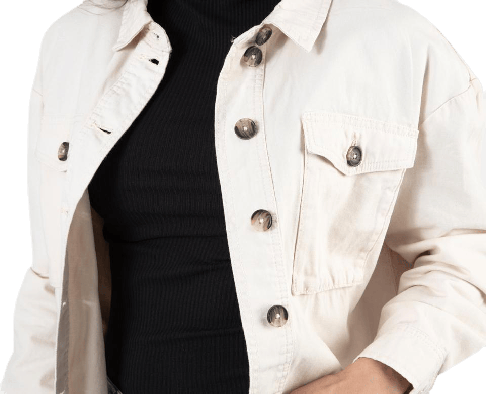 Marina Crop Jacket Grey - Bild 6