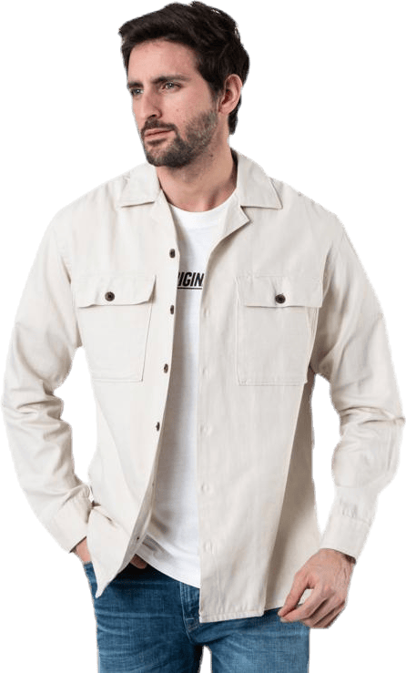 Enok Shirt Ls Silver