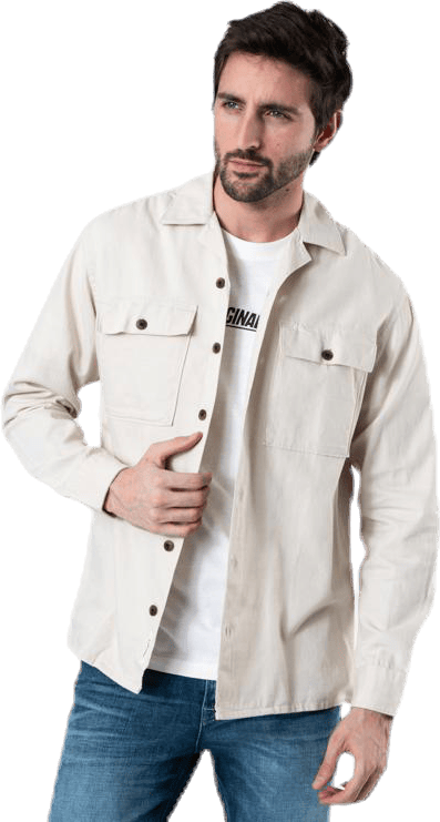 Enok Shirt Ls Silver - Bild 2