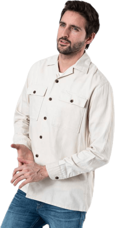 Enok Shirt Ls Silver - Bild 7