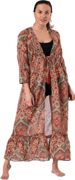 Boho Beach Dress Red, Female, Apparels, skirts & dresses, Red, M/L