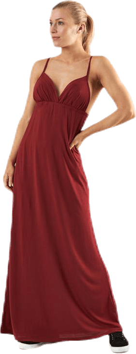 Strap Ankle Dress Red, Female, Apparels, skirts & dresses, Red, XL