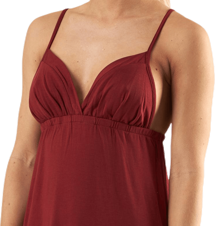Strap Ankle Dress Red - Bild 3