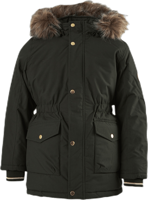 Mibis Parka Jacket Pb Brown, Unisex, Kläder, jackor, Brun, 152