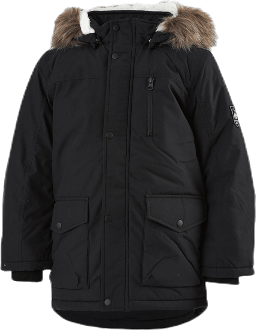Mibis Parka Jacket Pb Black, Unisex, Kläder, jackor, Svart, 122