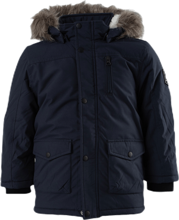 Mibis Parka Jacket Pb Blue, Unisex, Vêtements, vestes, Bleu, 92