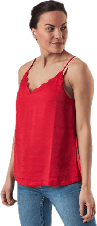 Debbie Singlet Wvn Red - Bild 4