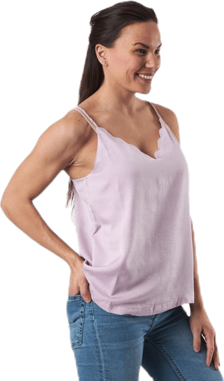 Debbie Singlet Wvn Pink - Bild 2