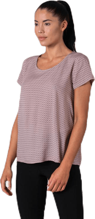 First One Ss Aop Top Red - Bild 2