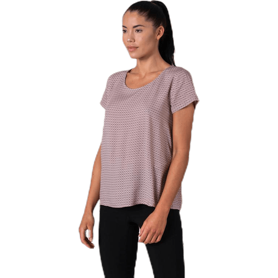 First One Ss Aop Top Red - Bild 2