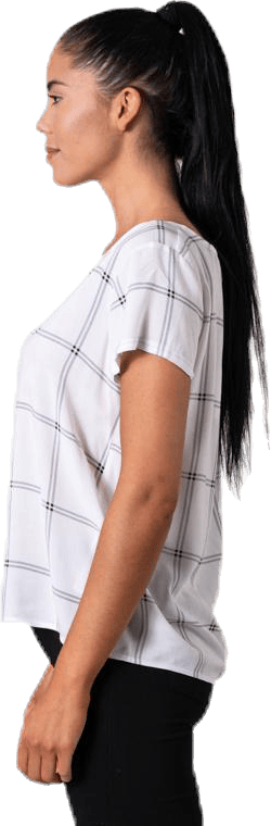 First One Ss Aop Top White - Bild 2