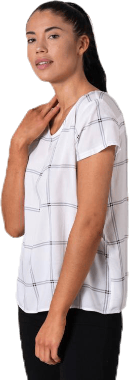 First One Ss Aop Top White - Bild 5