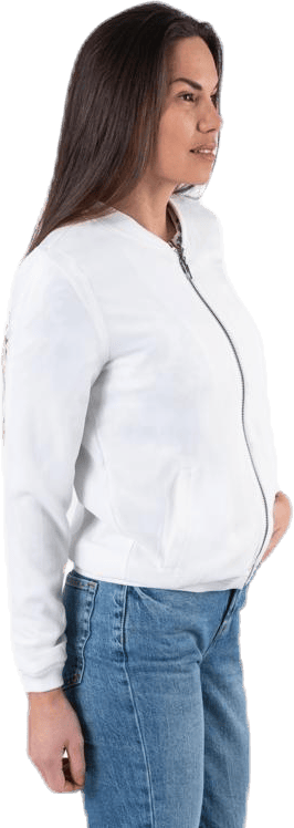 Nova Lux Bomber Jacket Solid 8 White - Bild 2