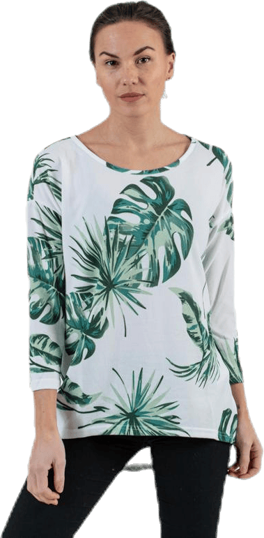 Elcos 4/5 Aop Top Jrs White