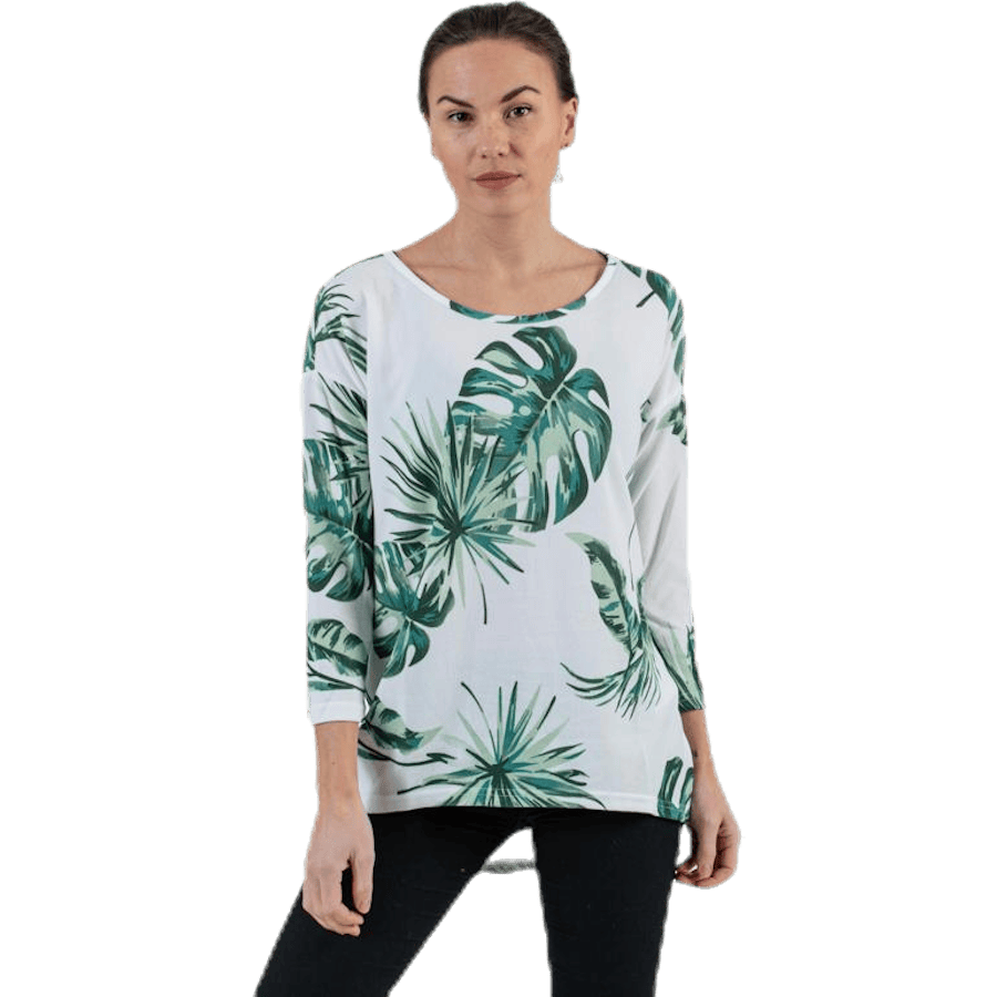 Elcos 4/5 Aop Top Jrs White