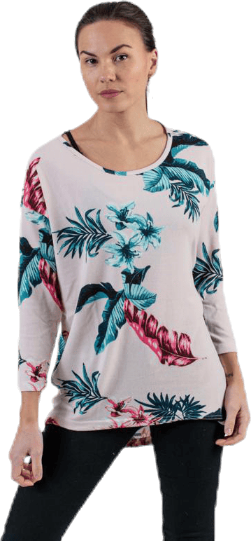 Elcos 4/5 Aop Top Jrs Pink