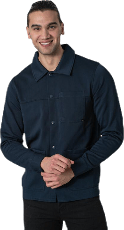 Cohen Bla. Sweat Trucker Ket Blue