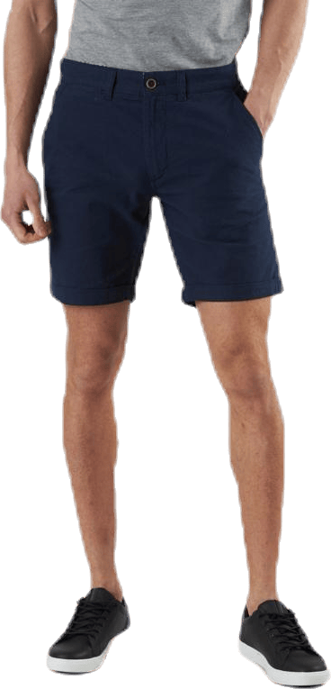 Linen Chino Shorts Blue