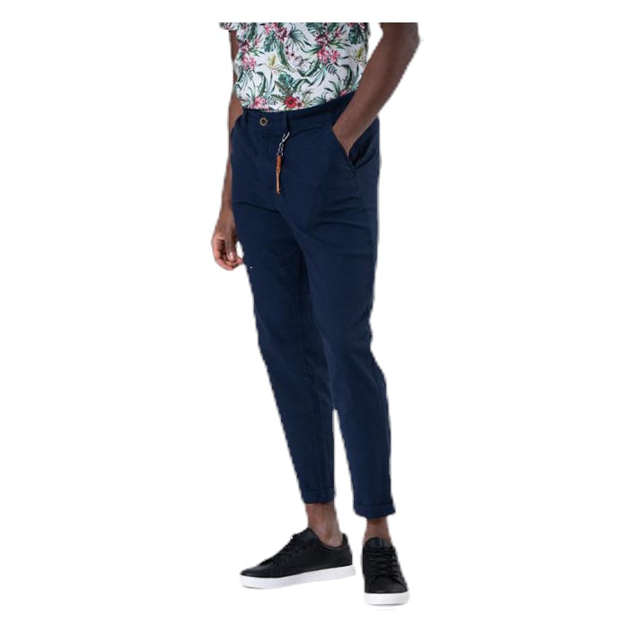 Ace Linen Akm 987 Blue, Male, Apparels, Pants, Blue, 33"/32"
