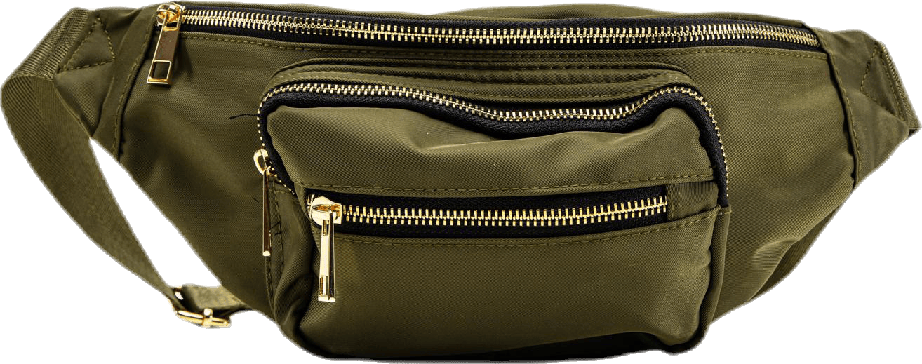 Amilia Nylon Bumbag Green, Female, Apparatuur, tassen & rugzakken, Groen, ONESIZE