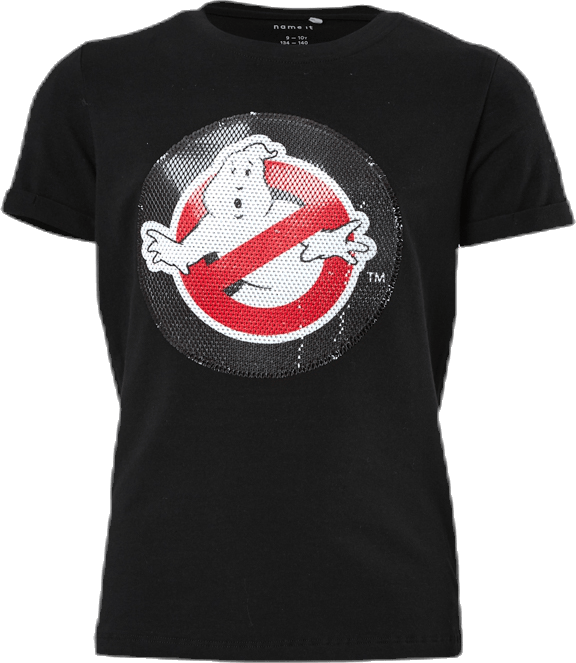 Ghostbusters Lue Ss Top Black