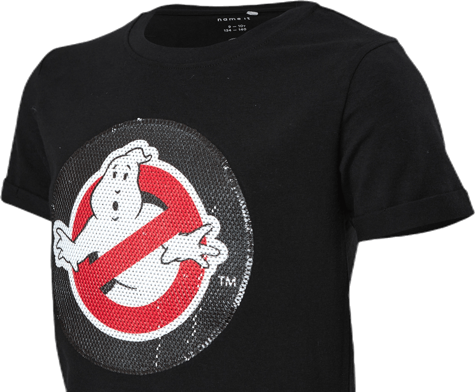 Ghostbusters Lue Ss Top Black - Bild 4