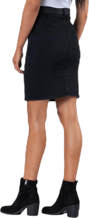 Nala Mw Pencil Buckle Skirt Black - Bild 3