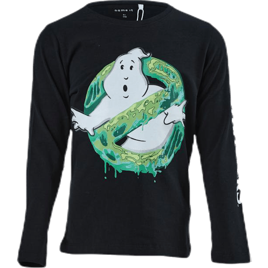 Ghostbusters Villi Ls Top Black