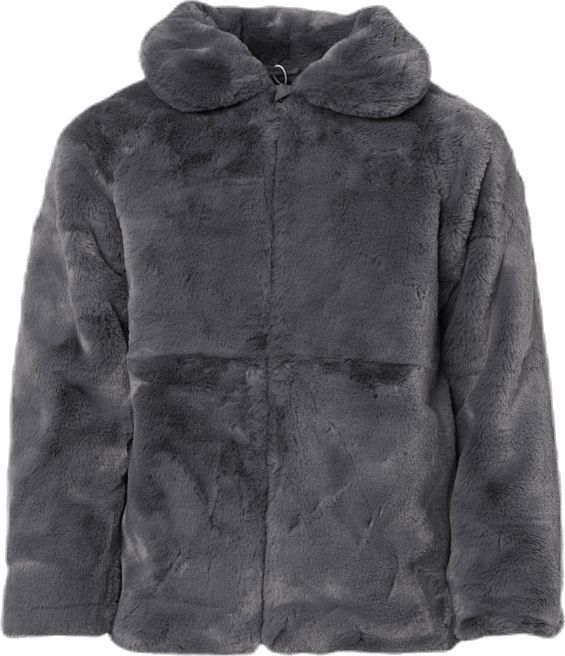 Mamy Faux Fur Jacket Purple