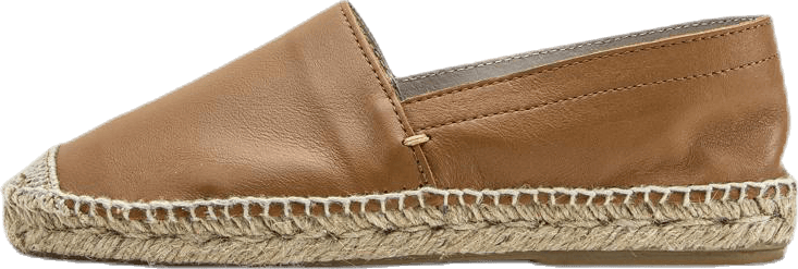 Katie Leather Espadrille Brown, Female, Sko, Sneakers, Brun, EU 41