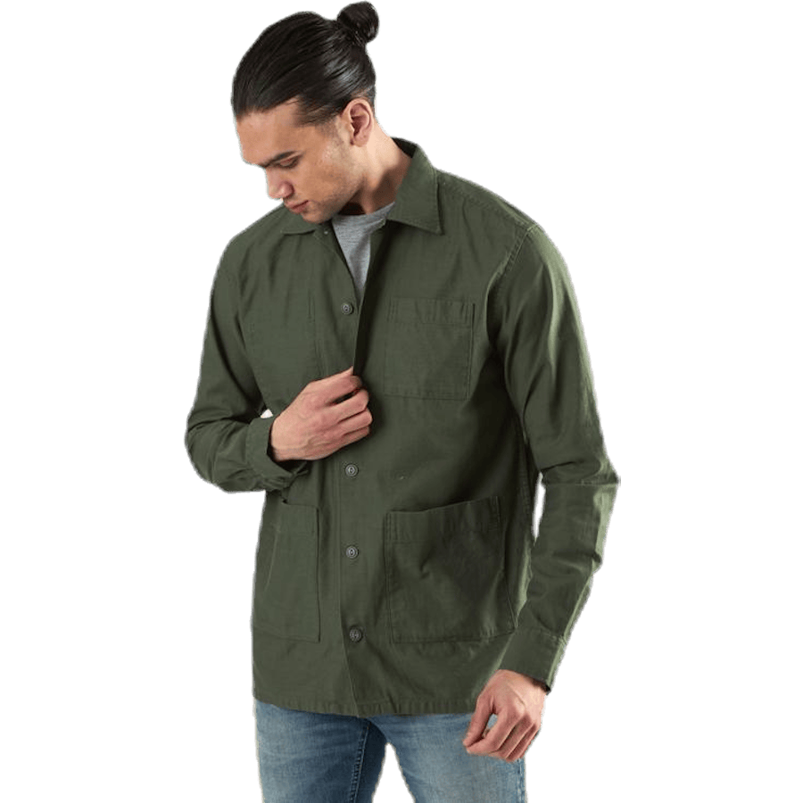 Bastian Shirt Ls Green