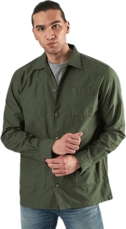 Bastian Shirt Ls Green - Bild 2