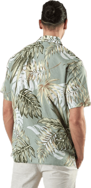 Marty Organic Shirt Ss Green - Bild 3