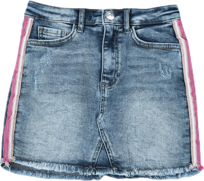 Stephania Panel Dnm Skirt Blue, Unisex, Ropa, faldas y vestidos, Azul, 164