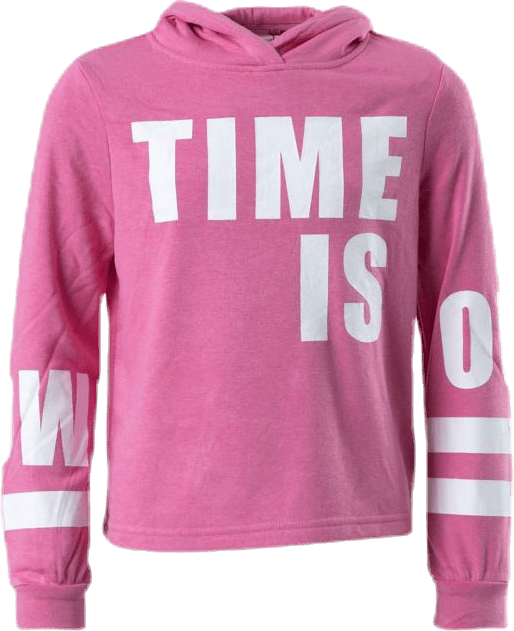 Billie L/S Hood Swt Pink