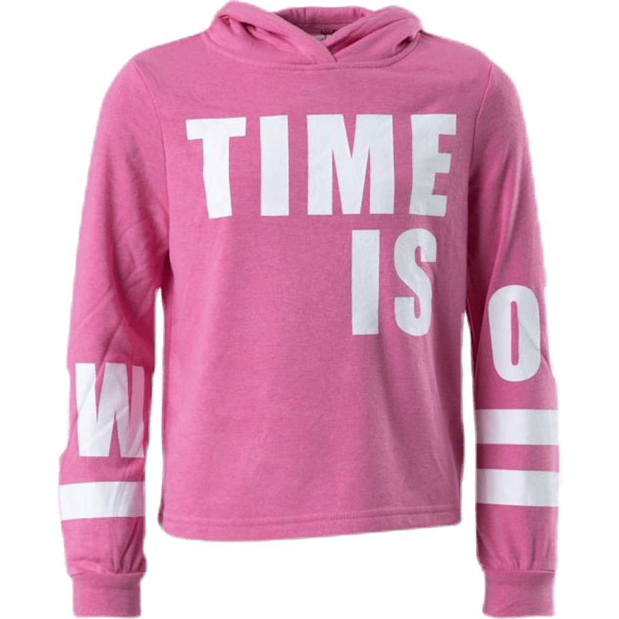 Billie L/S Hood Swt Pink