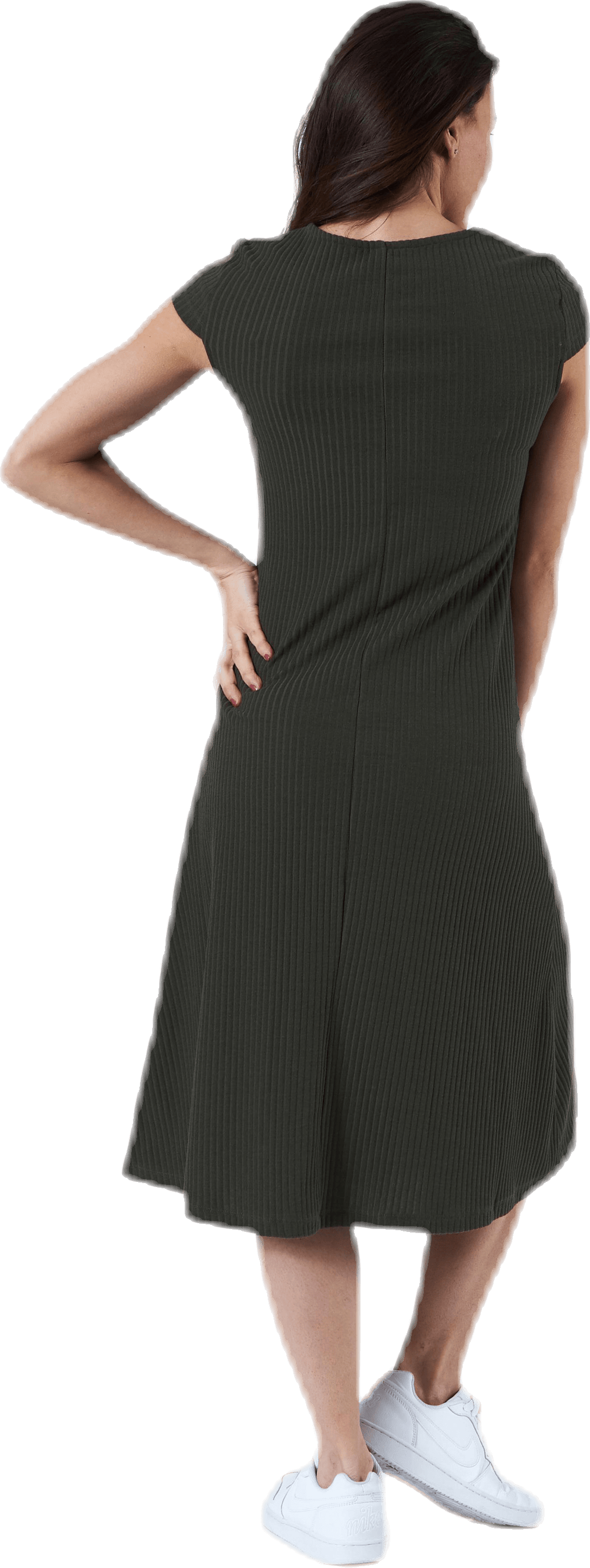 Nella S/S Dress Jrs Green - Bild 3