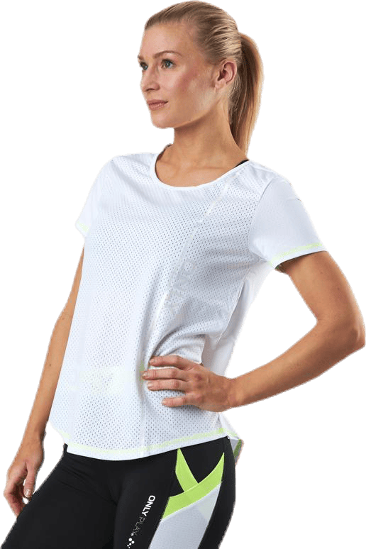 Alix Ss Training Tee White