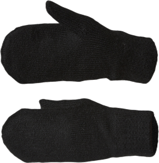 Berta Mittens Black, Female, Apparels, hats & caps, Black, ONESIZE