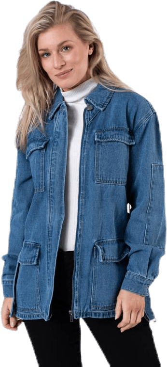 Mynthe Worker Dnm Jacket Blue