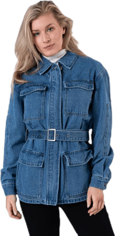 Mynthe Worker Dnm Jacket Blue - Bild 2