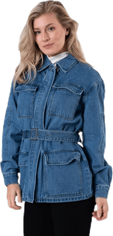 Mynthe Worker Dnm Jacket Blue - Bild 3